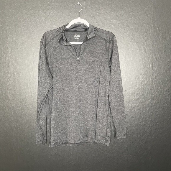 bcg Other - BCG Mens Quarter Zip Pullover Gray size Medium Long Sleeve shirt Workout Gym